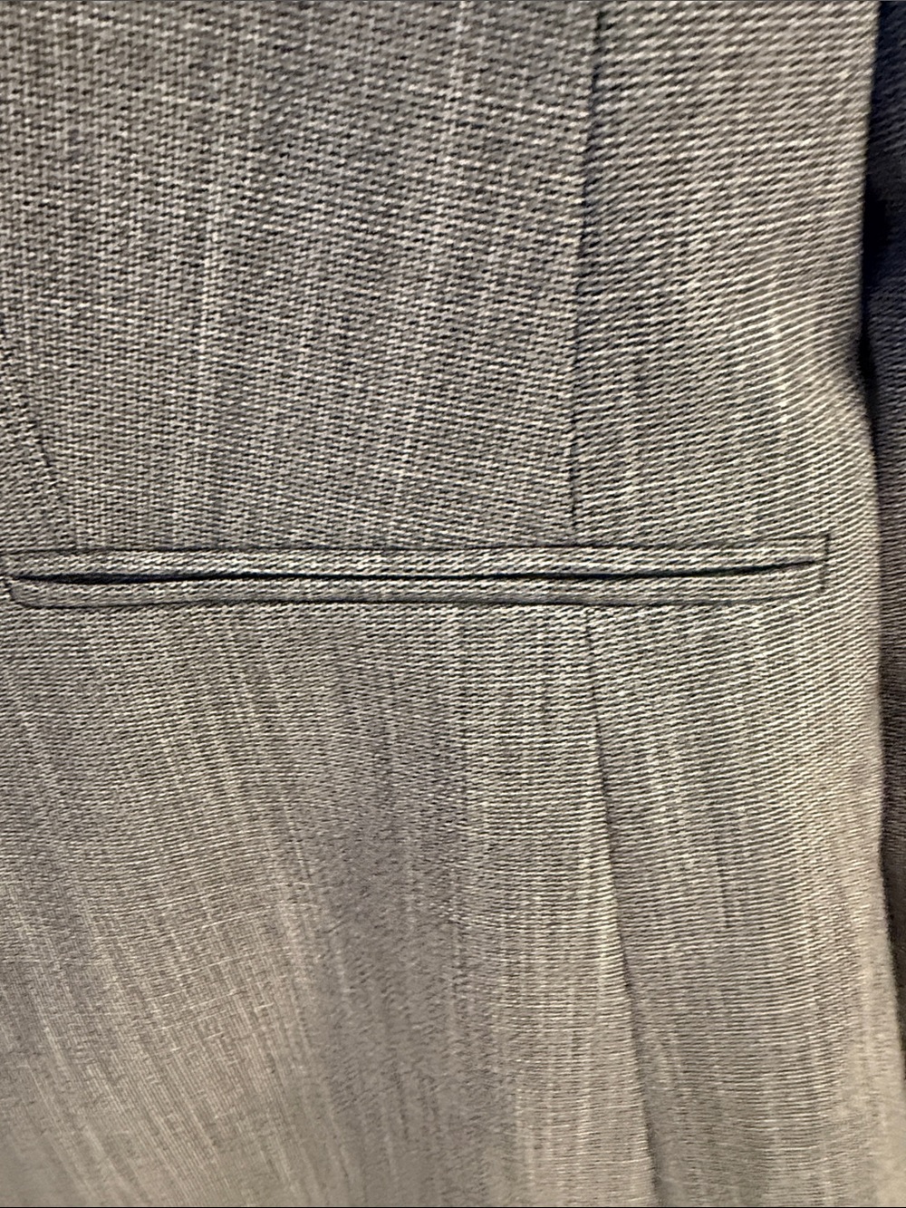 H&M Blue Pinstripe Single-Button Tailored Blazer - Picture 4 of 8